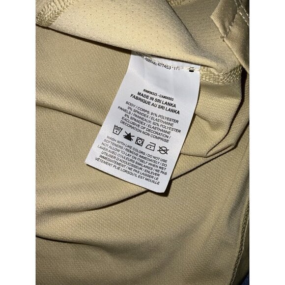 Nike Men's Pro‎ Compression Short Sleeve Shirt CJ0965-783 Sz Medium Beige - Picture 5 of 11